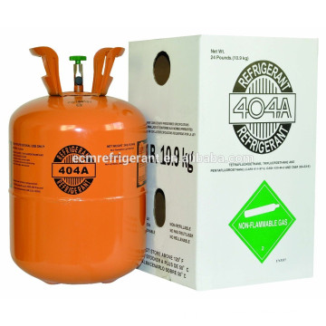 Preço do gás refrigerante R404a para o condicionador de ar R134A / R404a / R407c / R417a